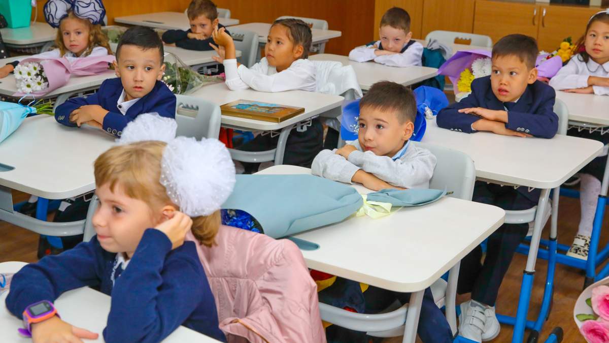 В Костанайской области зачислили 9,2 тыс. первоклассников