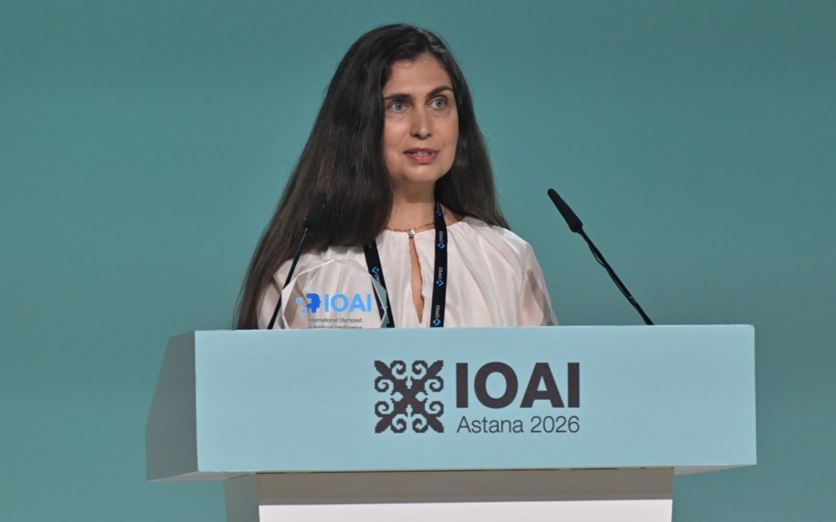 Елена Маринова поблагодарила Казахстан за IOAI 2026