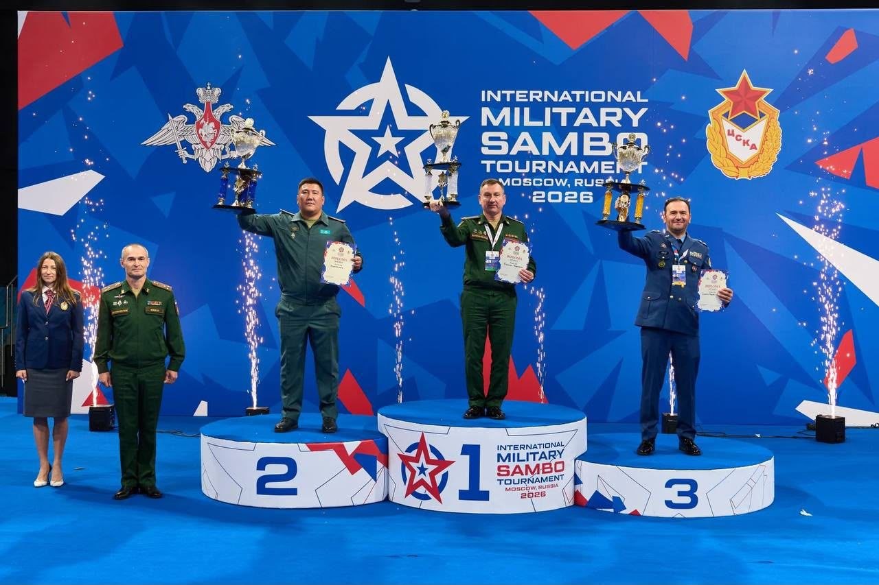Казахстан занял второе место на турнире по самбо