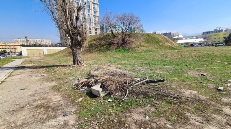 В Алматы сакский курган сохранят при благоустройстве