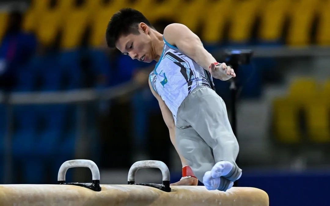 Гимнасты сборной Казахстана перед Азиатскими играми 2026 года
