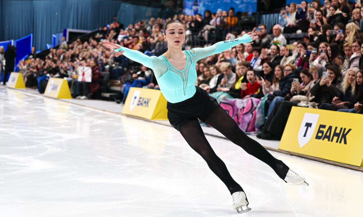 Фигуристы Камила Валиева и Марк Кондратюк
