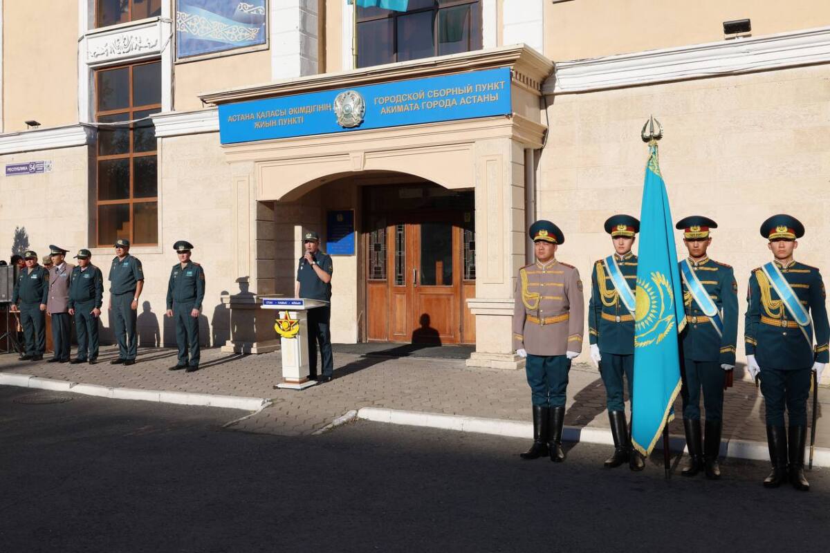 Нацгвардия Казахстана начала осенний призыв