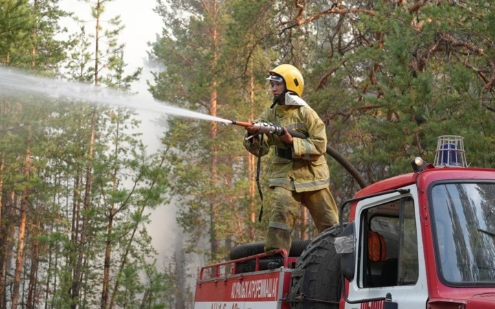 В ЗКО полностью ликвидировали лесной пожар