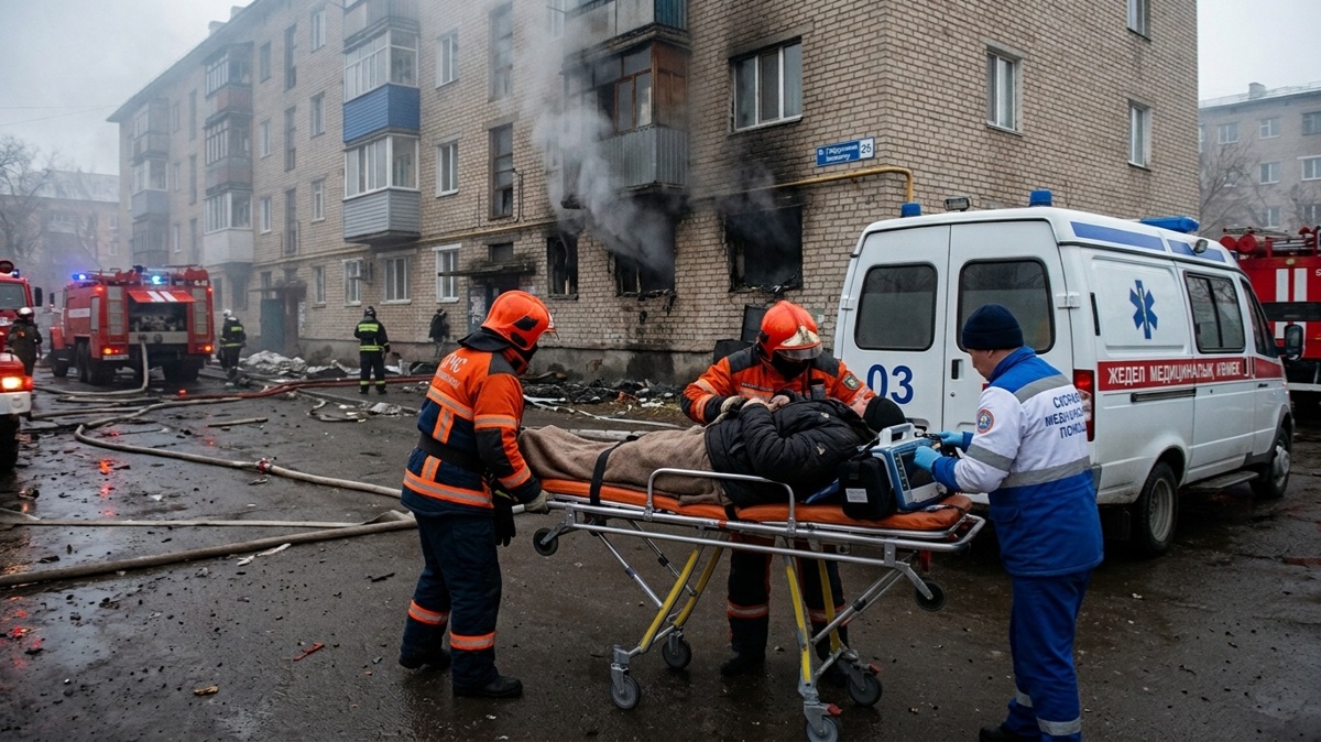 В Кокшетау спасли мужчину с инвалидностью при пожаре