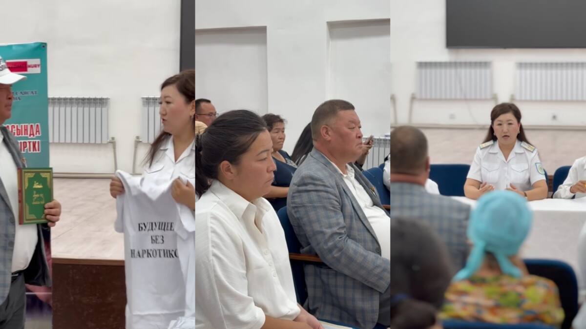 В Мойынкумском районе прошли встречи «Есірткісіз ауыл»