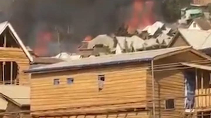 Пожар в школах города Букаву на востоке ДР Конго