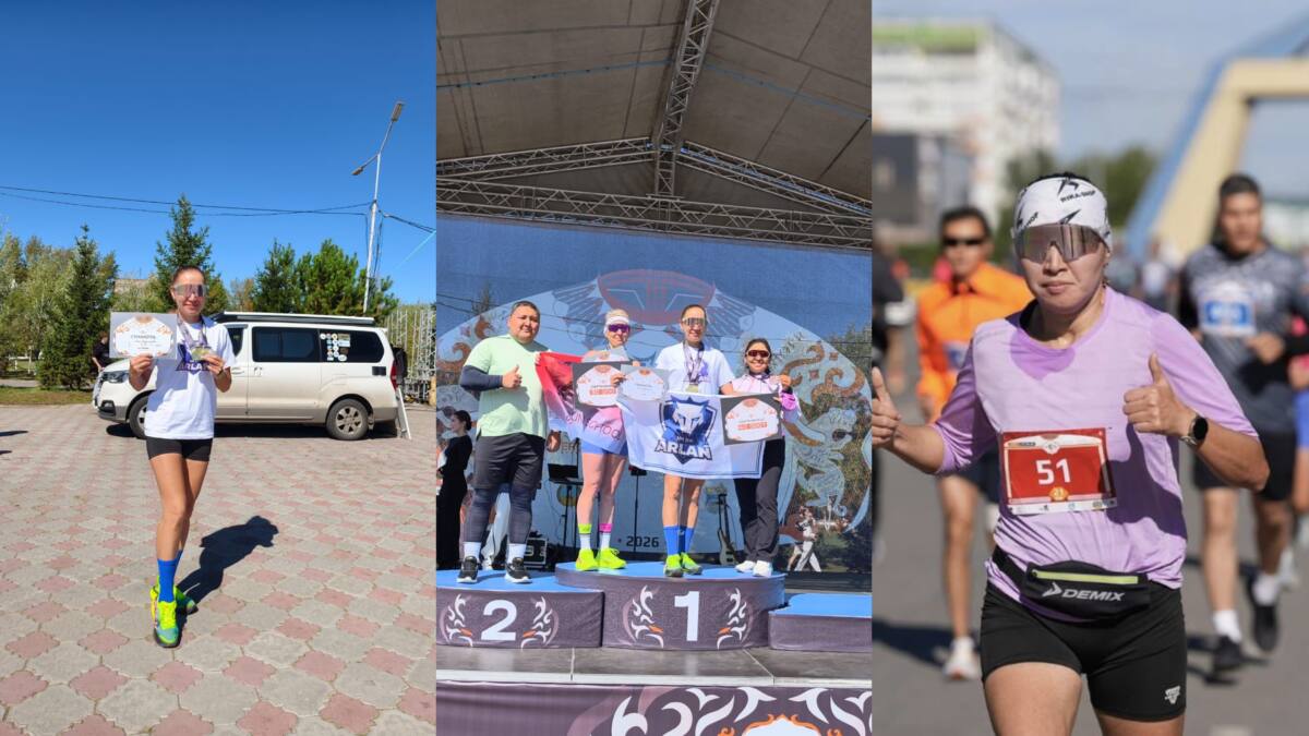 Асель Абдраманова выиграла забег на 21 км в Аксу